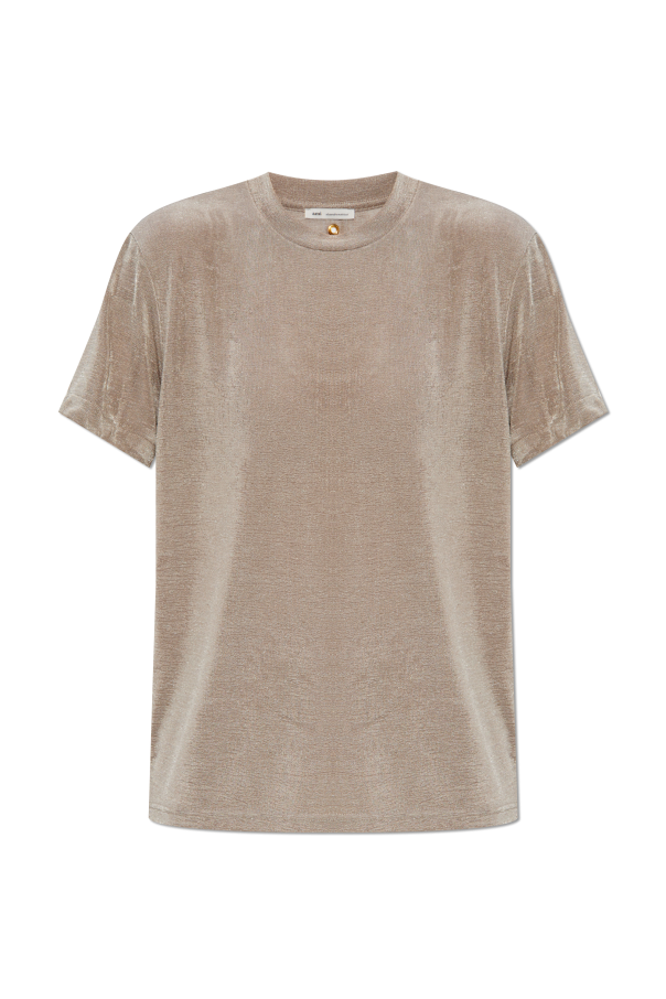 a❤︎ Off White Ami De Coeur T-Shirt | AMI PARIS
